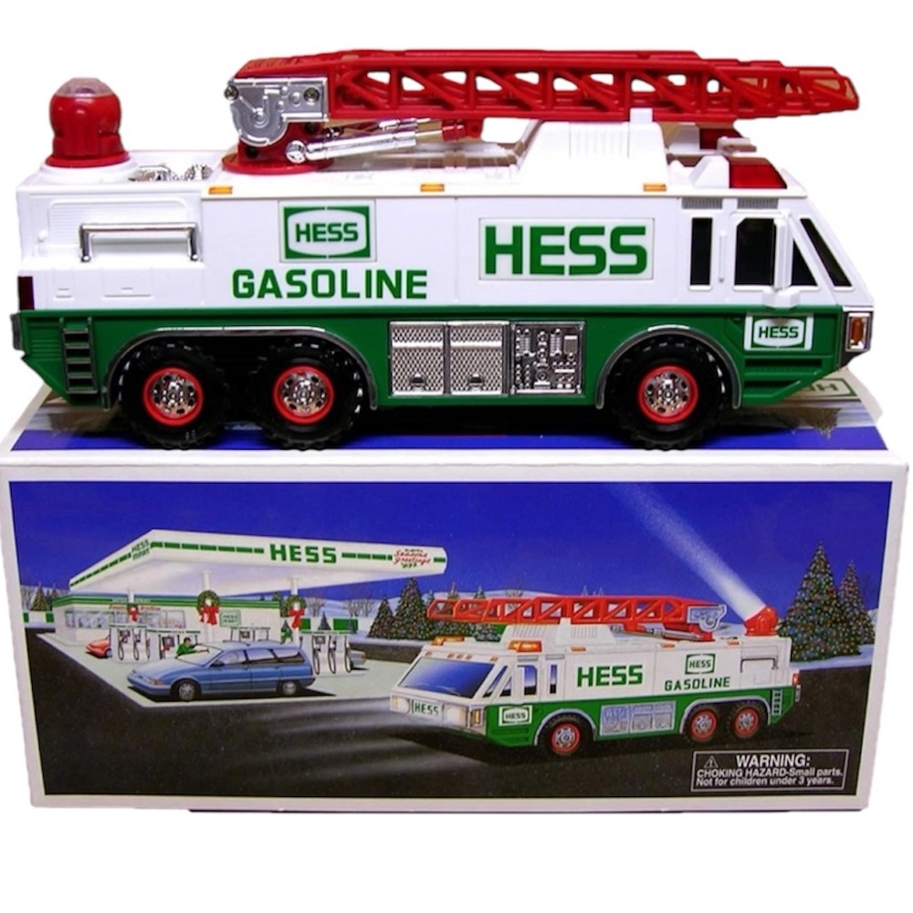 Vintage Hess 1996 Emergency Truck collectible toy new in box